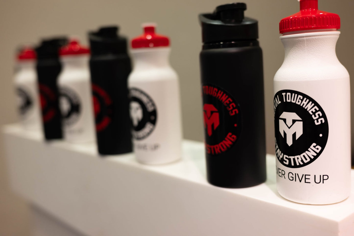 Water bottles