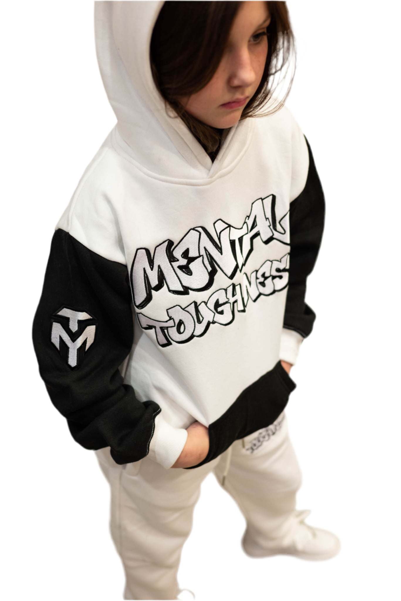 Embroidery Panda tracksuit