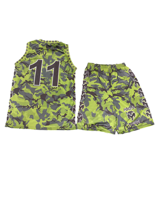 Camo jersey set