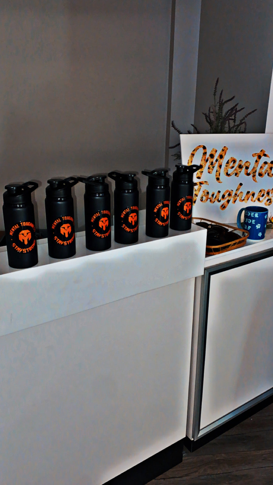 Water bottles