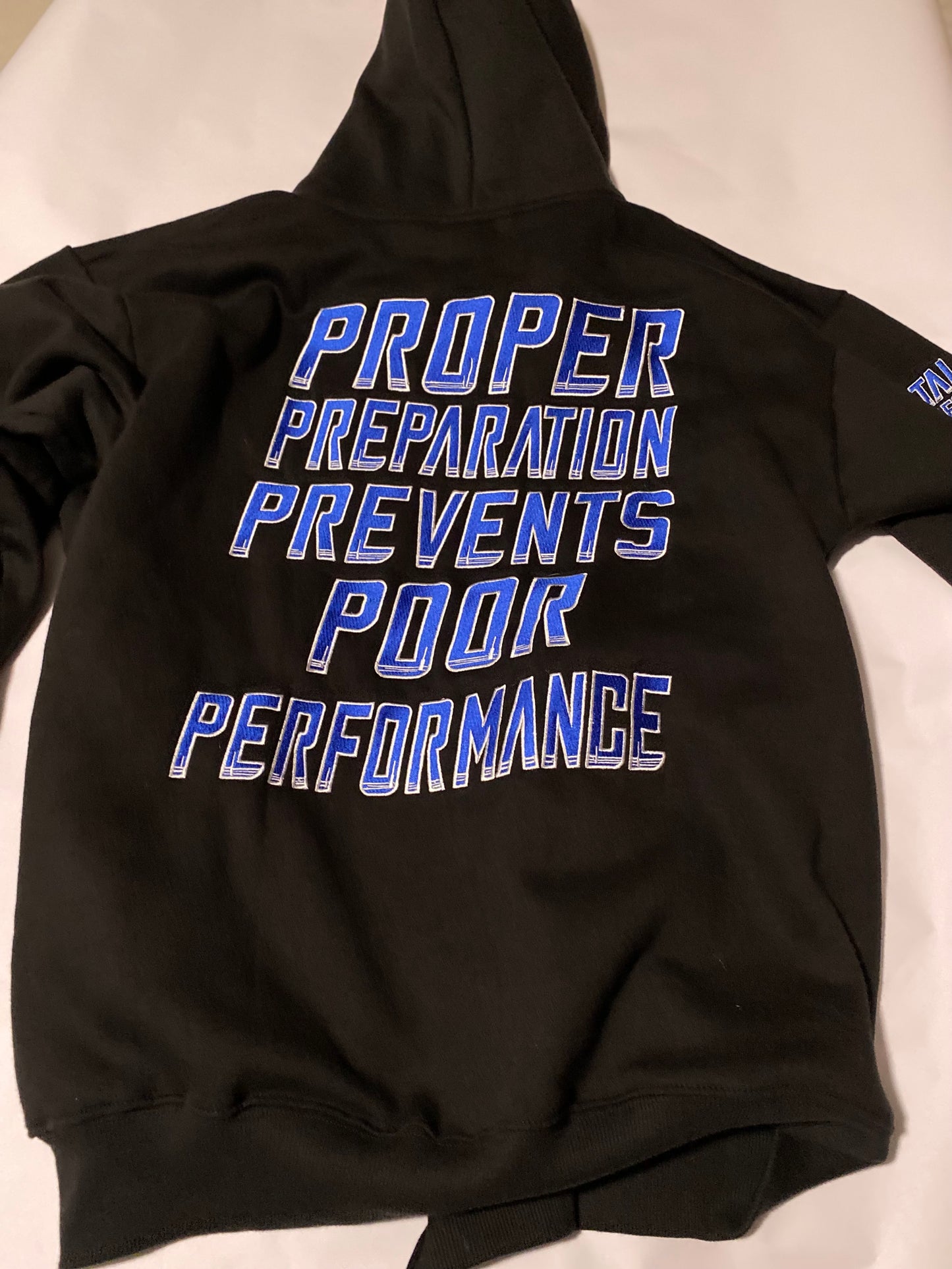 Blk and Blue zip up