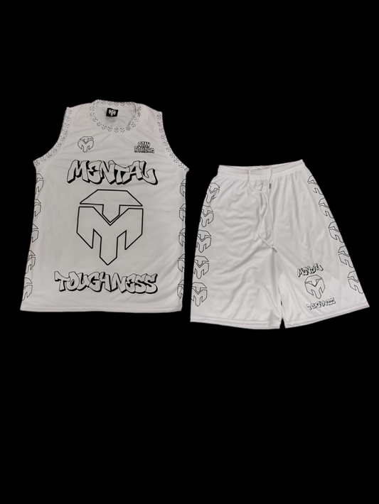 White jersey set