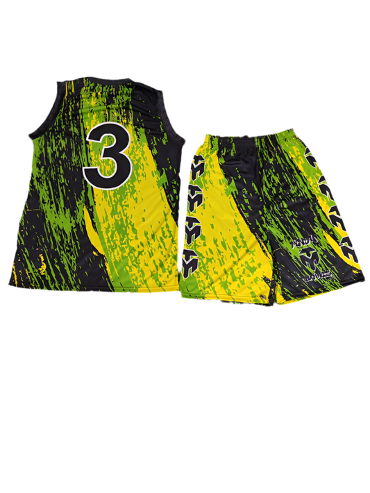 Mental Toughness green team jersey set