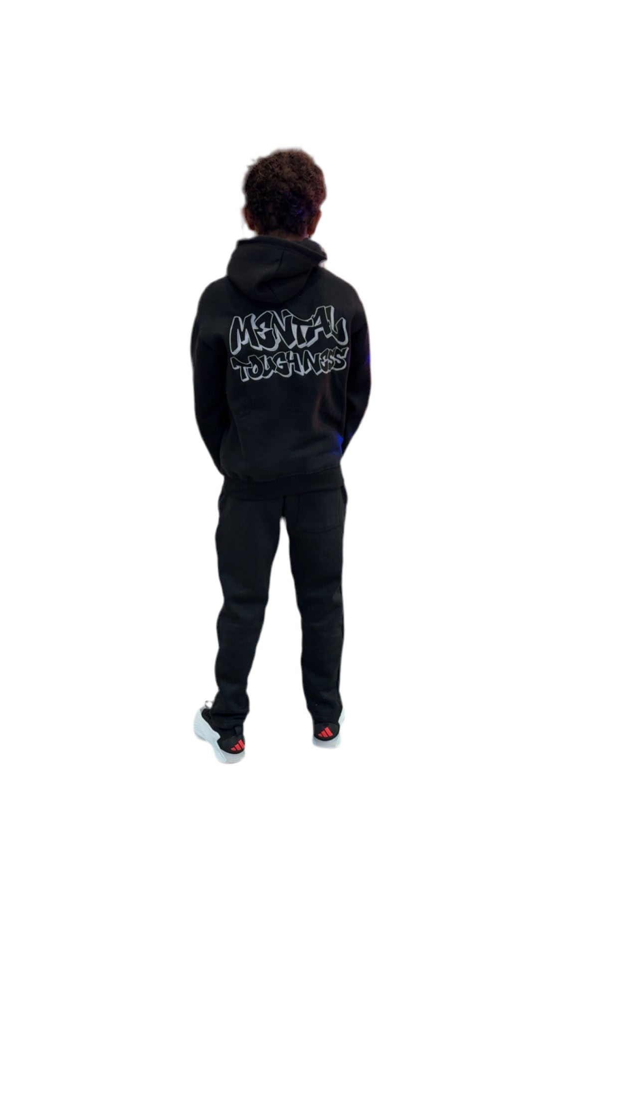 Black and white tracksuit