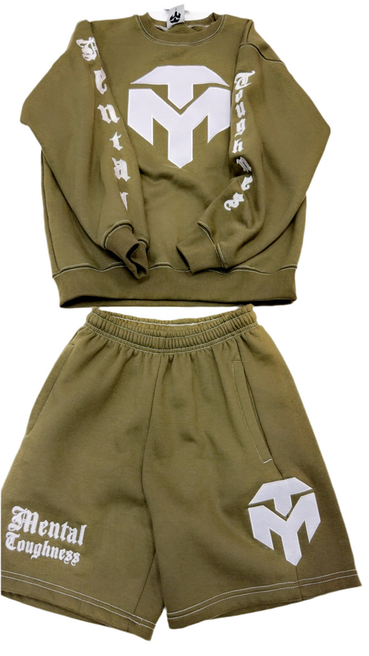 Crew neck short set